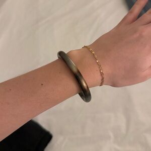 Sheila Fajl Brushed Metal Bangle